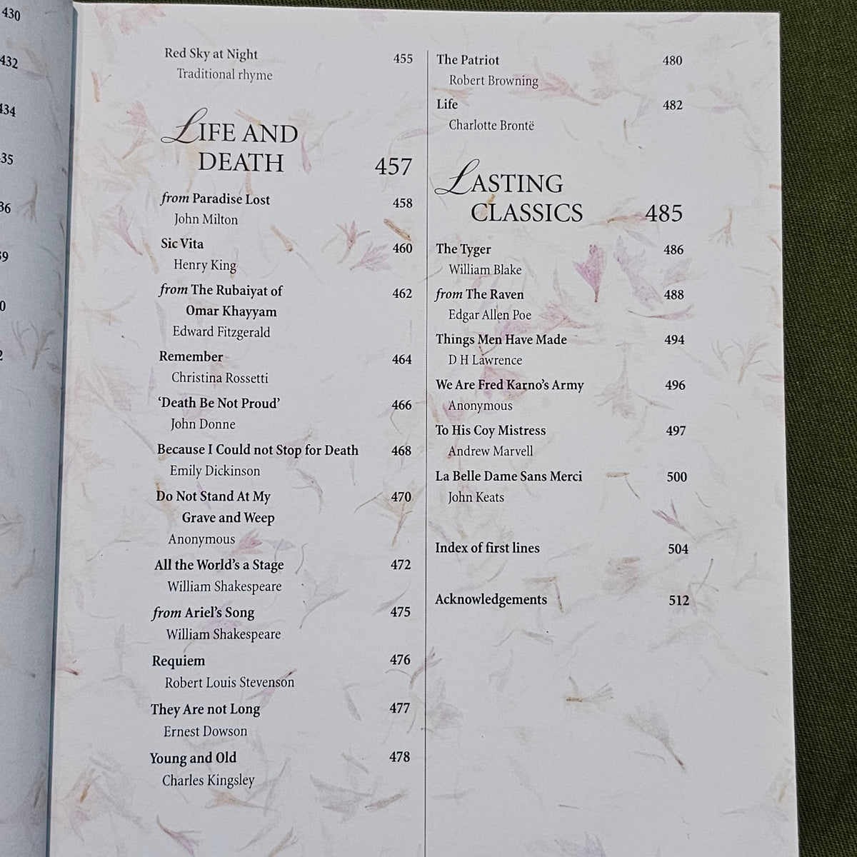 GREAT POEMS