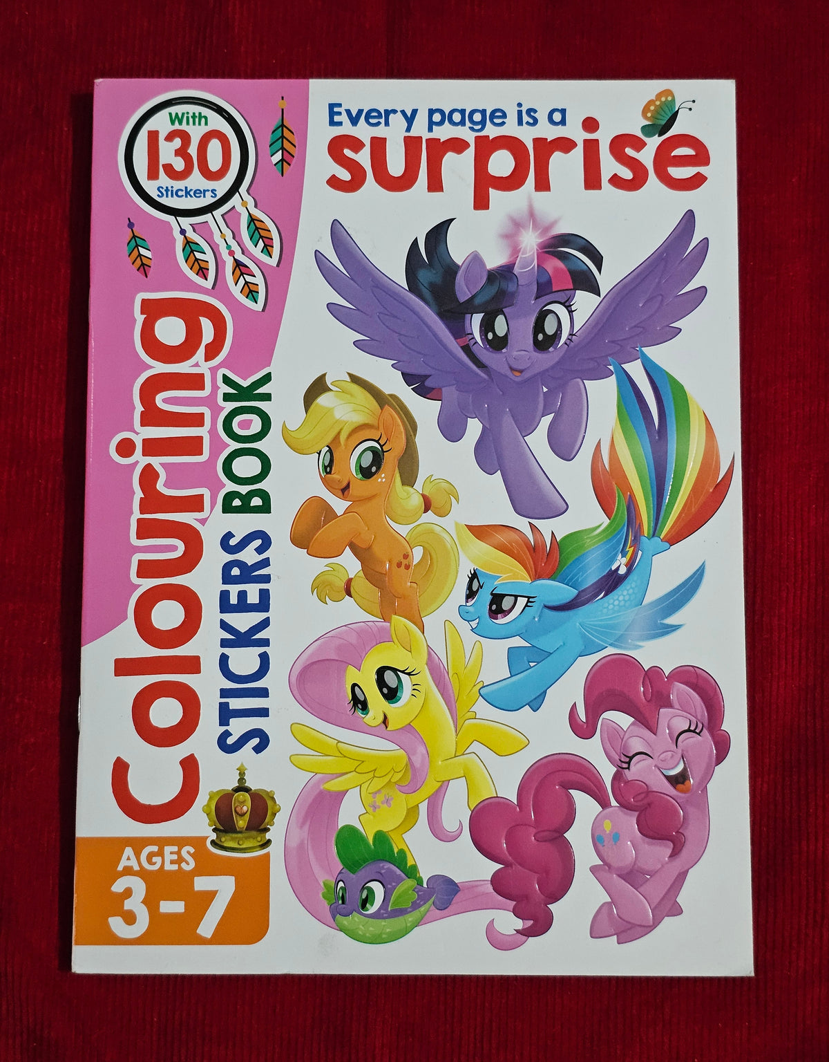 Coloring Sticker Book (New)