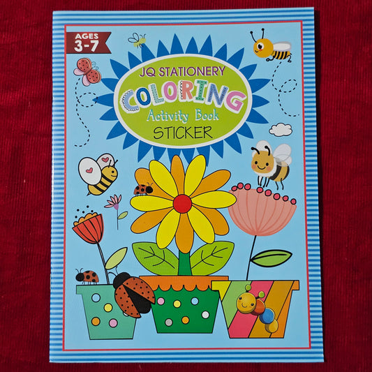 Coloring Sticker Book (New)
