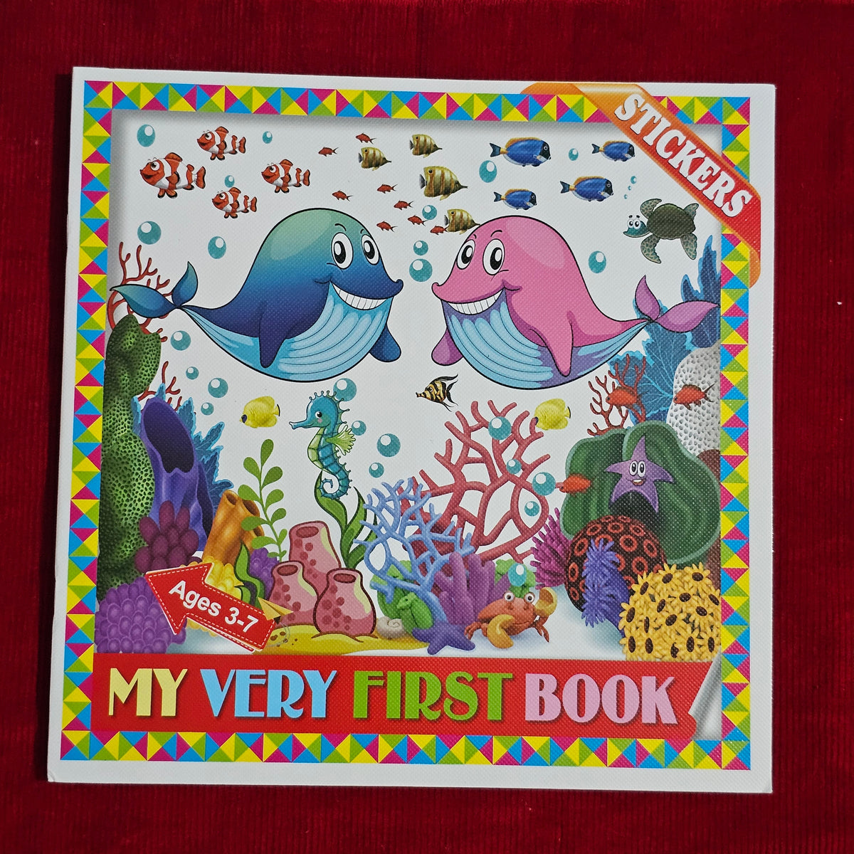 Coloring Sticker Book (New)