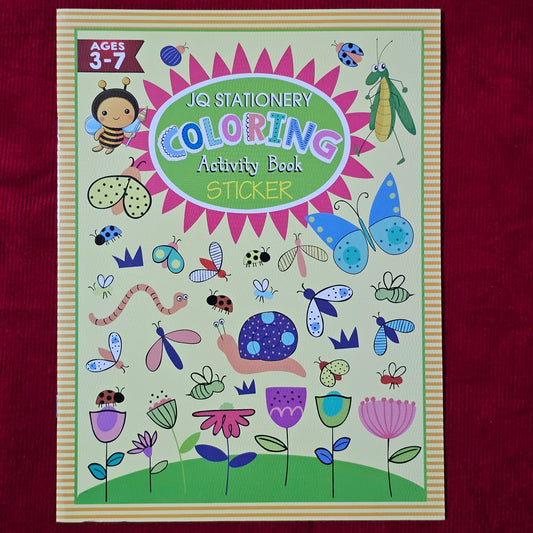 Coloring Sticker Book (New)