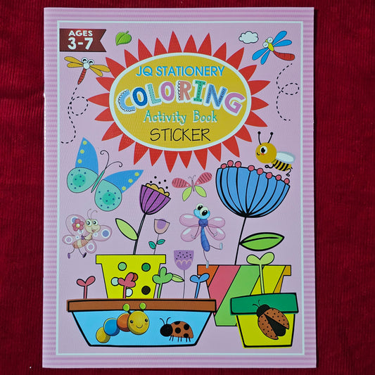 Coloring Sticker Book (New)