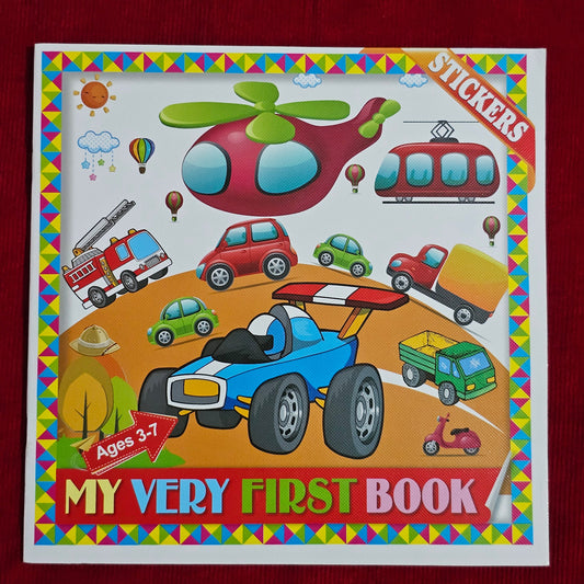 Coloring Sticker Book (New)