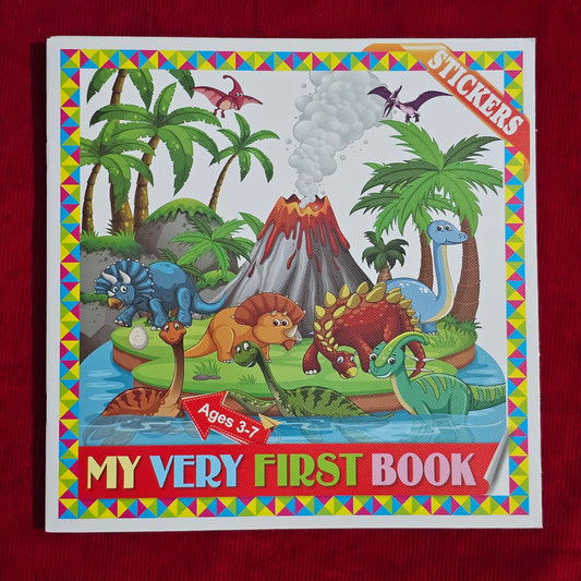Coloring Sticker Book (New)