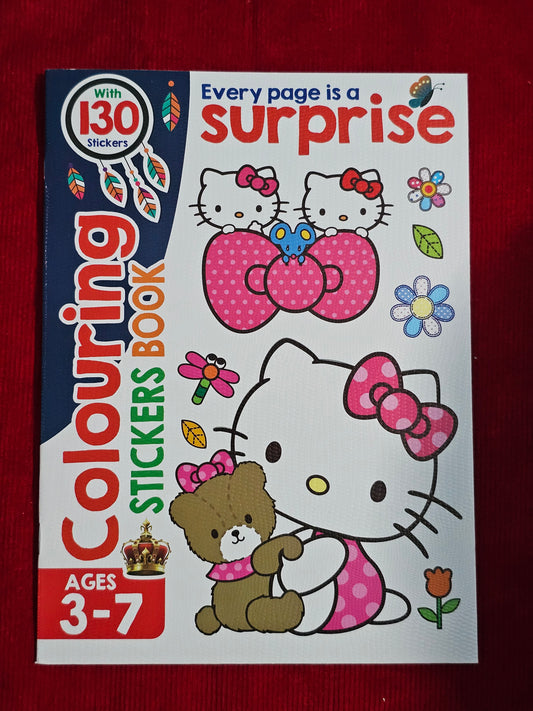 Coloring Sticker Book (New)