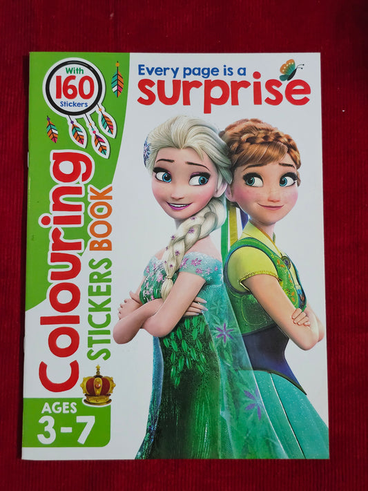 Coloring Sticker Book (New)
